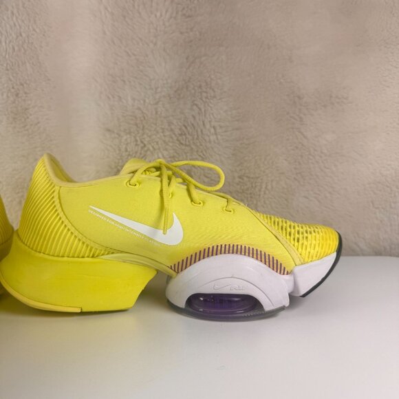 Nike Air Zoom SuperRep 2 Mens Sneakers Size 8.5 Yellow - Picture 4 of 8